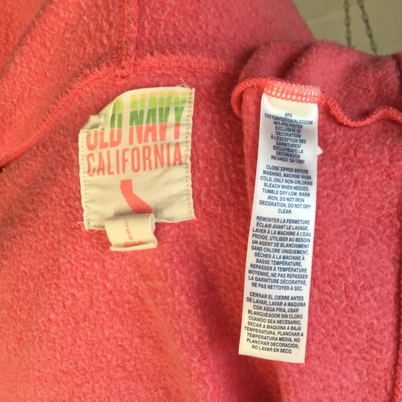 Old Navy LOVE San Francisco pink pull over hoodie - Picture 6 of 6
